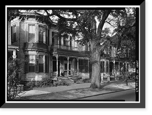 Savannah Victorian Historic District, Bounded by Gwinnett, East Broad, West Broad Street, Savannah, Chatham County, GA - 63, Historic Reproduction