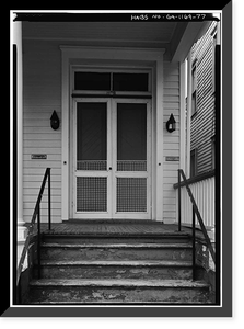 Savannah Victorian Historic District, Bounded by Gwinnett, East Broad, West Broad Street, Savannah, Chatham County, GA - 77, Antique Poster
