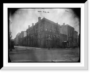 Historic Framed Print, Yerkes House, N.Y.,  17-7/8" x 21-7/8"