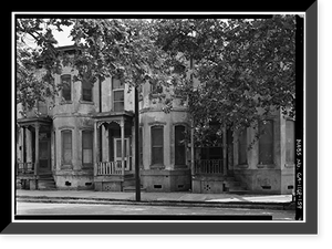 Savannah Victorian Historic District, Bounded by Gwinnett, East Broad, West Broad Street, Savannah, Chatham County, GA - 159, Antique Poster