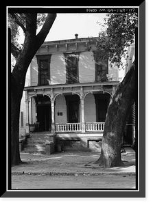 Savannah Victorian Historic District, Bounded by Gwinnett, East Broad, West Broad Street, Savannah, Chatham County, GA - 177, Antique Wall Art