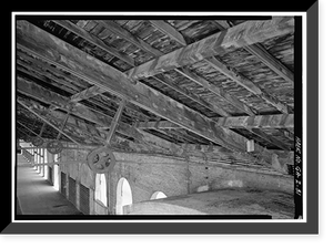 Central of Georgia Railway, Passenger Station & Train Shed, Corner of Louisville (Railroad) Road & West Broad, Savannah, Chatham County, GA - 30 Classic, Antique Wall Art