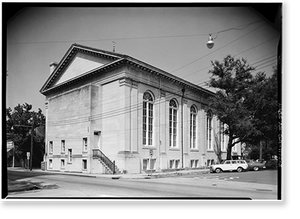 Historic Architecture - Savannah, Georgia - First Baptist Church