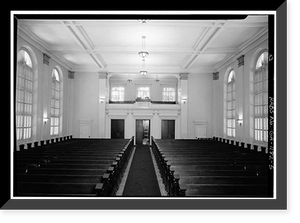 First Baptist Church, 223 Bull Street, Savannah, Chatham County, GA - 5, Vintage Poster