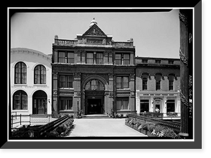 Savannah Cotton Exchange, 100 East Bay Street, Savannah, Chatham County, GA, Vintage Poster