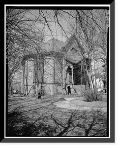 Cobb Institute, Girls' Dormitory, 220 North Milledge Avenue, Athens, Clarke County, GA - 5, Antique Poster