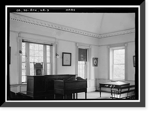 University of Georgia, Demosthenian Hall, Athens, Clarke County, GA - 3, Vintage Poster
