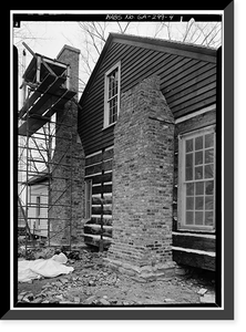 Kolb House, Powder Springs Road, Kennesaw, Cobb County, GA - 4, Vintage Print