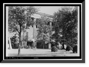 Daniel R. Tucker House, Milledgeville vicinity, Baldwin County, GA, Antique Wall Art
