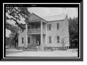 Boykin Hall, Milledgeville vicinity, Baldwin County, GA - 2, Antique Poster