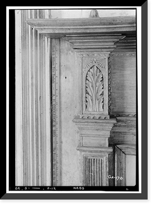 Boykin Hall, Milledgeville vicinity, Baldwin County, GA - 12, Vintage Print