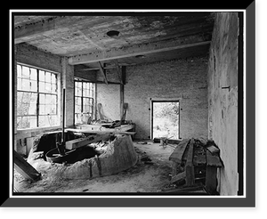 Pearle Cotton Mill & Dam, Elbert County Road 245, Elberton vicinity, Elbert County, GA - 9, Vintage Print