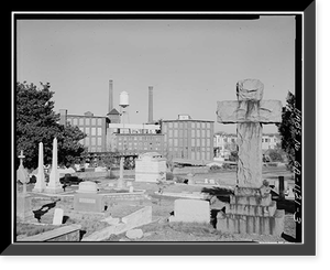 Cabbagetown District (General Views), Boulevard, Pearl Street, Memorial Drive, & Railroa, Atlanta, Fulton County, GA - 3, Historic Print