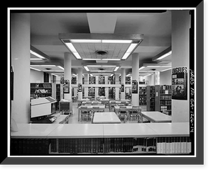 Carnegie Library of Atlanta, 126 Carnegie Way, Atlanta, Fulton County, GA - 14, Vintage Poster