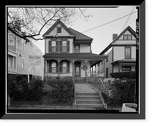 Martin Luther King Jr. Birth Home, 501 Auburn Avenue, Atlanta, Fulton County, GA, Vintage Print