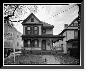 Martin Luther King Jr. Birth Home, 501 Auburn Avenue, Atlanta, Fulton County, GA - 2 Classic, Antique Wall Art