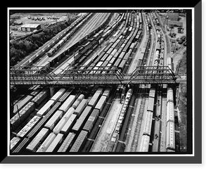 Marietta Road Bridge, Marietta Road, Spanning Inman Railroad Yards, Atlanta, Fulton County, GA - 7, Antique Wall Art