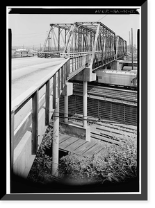 Marietta Road Bridge, Marietta Road, Spanning Inman Railroad Yards, Atlanta, Fulton County, GA - 12 Classic, Vintage Wall Art