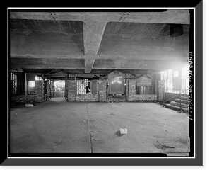 Historic Framed Print, Atlanta Fixtures Building, 102-106 Pryor Street, Atlanta, Fulton County, GA - 11,  17-7/8" x 21-7/8"