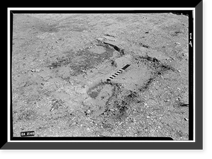 Fort Frederica, Barracks (Ruins), Saint Simons Island, Glynn County, GA - 14, Historic Print