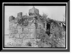 Fort Frederica, King's Magazine (Ruins), Saint Simons Island, Glynn County, GA - 10 Classic, Antique Poster