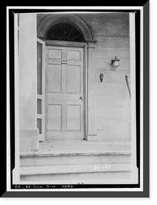 Johnson House, Clinton, Jones County, GA - 4, Vintage Wall Art