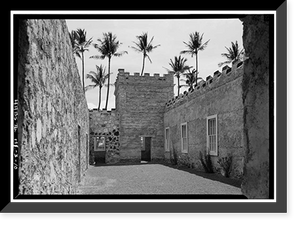 Iolani Barracks, Richards & Hotel Streets, Honolulu, Honolulu County, HI - 10, Antique Poster