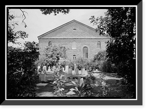 Historic Framed Print, Kawaiahao Church, Punchbowl & King Streets, Honolulu, Honolulu County, HI - 5,  17-7/8" x 21-7/8"
