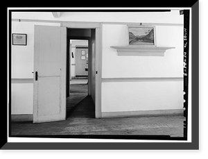 Historic Framed Print, Mission Frame House, King & Kawaiahao Streets, Honolulu, Honolulu County, HI - 8,  17-7/8" x 21-7/8"