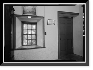 Historic Framed Print, Mission Printing Office, King & Kawaiahao Streets, Honolulu, Honolulu County, HI - 6,  17-7/8" x 21-7/8"