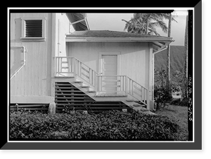 Kalaupapa Social Hall, Moloka'i Island, Kalaupapa, Kalawao County, HI - 15, Historic Reproduction