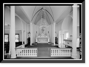 St. Philomena Roman Catholic Church, Moloka'i Island, Kalaupapa vicinity, Kalawao County, HI - 23, Antique Print