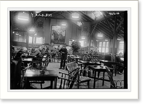 Antique Photo Print - YMCA hut - Vintage Wall Art Gift