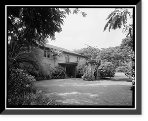 Grove Farm, G. N. Wilcox House, Nawiliwili Road (State Route 58), Lihue, Kauai County, HI - 7, Vintage Print