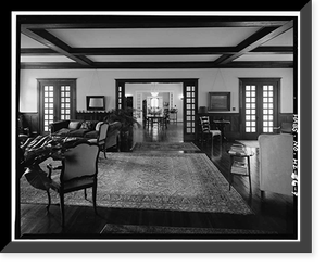 Grove Farm, G. N. Wilcox House, Nawiliwili Road (State Route 58), Lihue, Kauai County, HI - 9, Antique Print