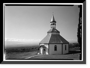 Holy Ghost Roman Catholic Church, Waiakoa, Maui County, HI Classic, Antique Poster