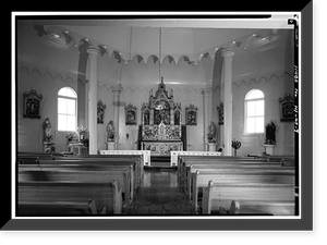 Holy Ghost Roman Catholic Church, Waiakoa, Maui County, HI - 7, Historic Print