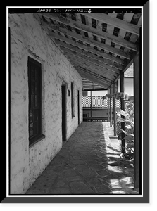 Historic Framed Print, Bailey House, Iao Valley Road, Wailuku, Maui County, HI - 6,  17-7/8" x 21-7/8"