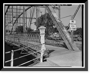 Traer Street Bridge, Spanning Shell Rock River at Traer Street, Greene, Butler County, IA - 19, Vintage Wall Art