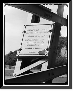 Eagle Point Bridge, Dubuque, Dubuque County, IA - 13, Vintage Poster