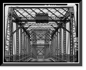 Eagle Point Bridge, Dubuque, Dubuque County, IA - 16, Vintage Poster