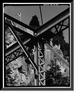 Eagle Point Bridge, Dubuque, Dubuque County, IA - 28, Antique Poster