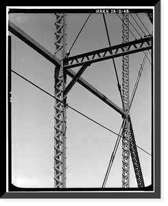Eagle Point Bridge, Dubuque, Dubuque County, IA - 48, Antique Poster