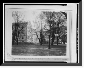 Historic Framed Print, Iowa Insane Hospital, U.S. Route 218, Mount Pleasant, Henry County, IA - 2,  17-7/8" x 21-7/8"