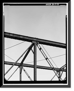 Mill Rock Bridge, Spanning Big Bear Creek, Monmouth Township, Jackson County, IA - 12, Historic Reproduction