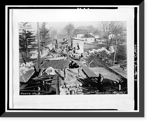 Marsh Rainbow Arch Bridge, West Eighth Street North, Newton, Jasper County, IA - 3 Classic, Antique Poster