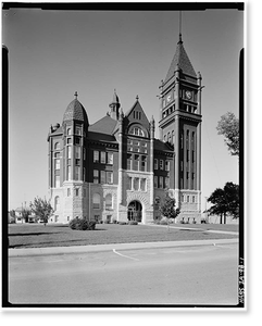 Historic Architecture - Red Oak, Iowa - Montgomery County Courthouse