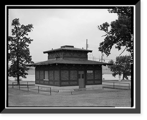 Waterloo Water Works, Well House 4, Fairview & Lafayette Avenue, Waterloo, Black Hawk County, IA - 3, Vintage Print