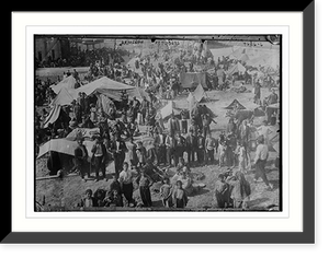 Historic Framed Print, Armenian refugees - 2,  17-7/8" x 21-7/8"
