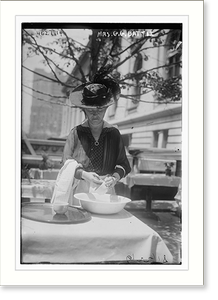 Antique Military - Mrs. G.G. Battle - Vintage Wall Art Gift